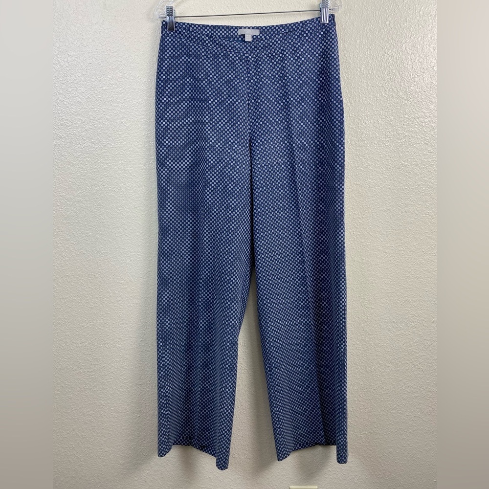 Silk Pure Collection Wide Leg Ditsy Floral High Rise Lightweight Summer Pants‎ 6